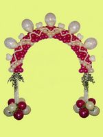 Balloon wedding arch