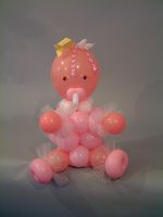 baby girl balloons