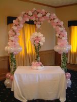 balloon cake table