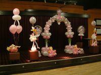 balloon cake table