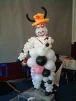 balloon cow as conductor