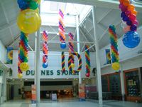 balloons mall birthday decor