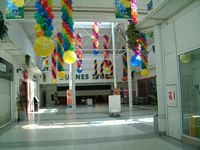 balloons mall decor birthday
