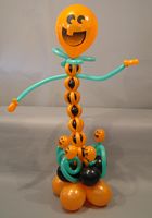 balloon garden pumpkin