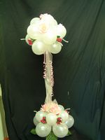 balloon centrepiece