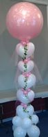 balloon wedding column